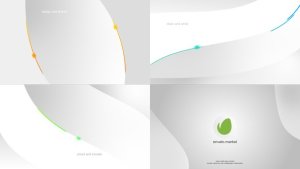 Videohive Clean Line Logo Reveals Logo Stings template preview