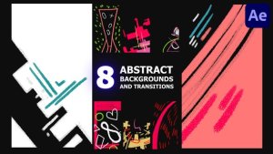 Videohive Vertical Abstract Backgrounds And Transitions | After Effects 57875279 Elements template preview