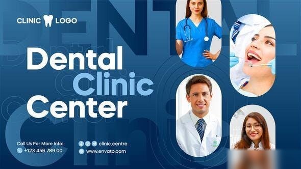Videohive Dental Clinic Center | Medical Slideshow Openers template preview