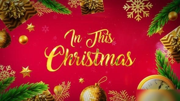 Videohive Christmas Intro | Happy New Year Opener Openers template preview