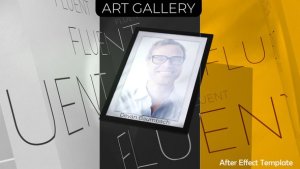 Videohive Art Gallery 45850045 Video Displays template preview