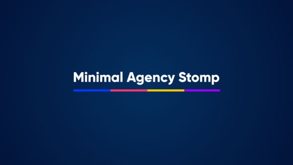 Videohive Minimal Agency Stomp Product Promo template preview