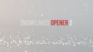 Videohive Snowflakes Opener 2 Openers template preview