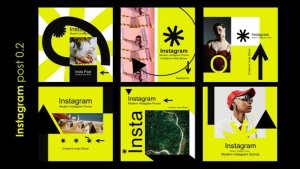 Videohive Instagram Post V 0.2 Elements template preview