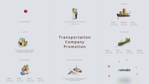 Videohive Logistic And Delivery Promotion Openers template preview