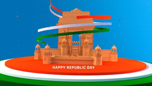 Videohive Republic Day Intro Logo Stings template preview