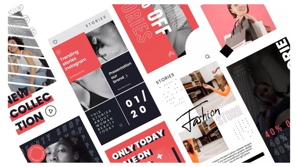 Videohive Trend stories instagram Product Promo template preview