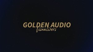 Videohive Golden Audio Visualizers Elements template preview