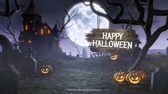 Videohive Halloween Logo Opener 60393269 Openers template preview