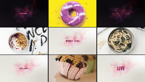 Videohive Typo Quick Colorful Openers template preview