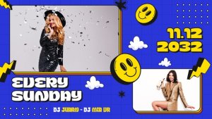 Night Party Slides Promo MOGRT Premiere Pro template preview
