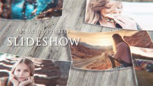 Videohive Memory Photo Slideshow Openers template preview