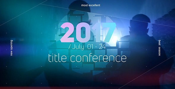 Event Opener Video Displays template preview