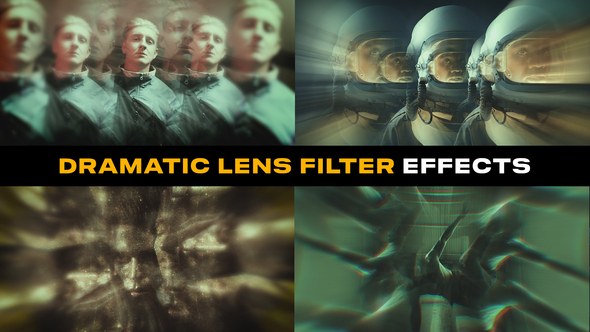 Videohive Dramatic Lens Filter Effects | After Effects Ramadan template preview