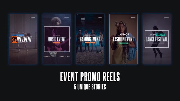 Videohive Event Promo Stories Product Promo template preview