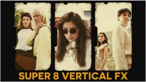 Videohive Super8 Vertical I TikTok, Shorts, Reels Video Displays template preview
