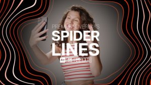 Videohive Premium Overlays Spider Lines Elements template preview