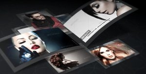 Elegant Brochure Video Displays template preview