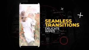 Videohive Vertical Delicate Wipes Transitions | After Effects Elements template preview