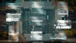 Videohive Modern Glass Title Animations Titles template preview