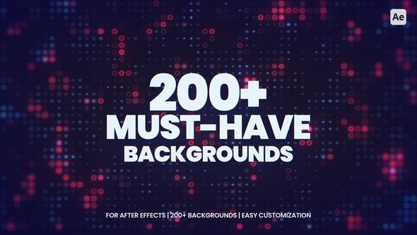 Videohive Backgrounds For After Effects Elements template preview
