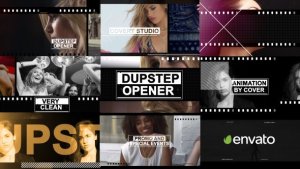 Videohive Fashion Dupstep Openers template preview