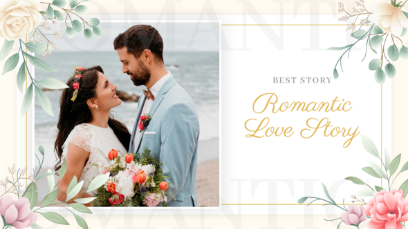 Videohive Romantic Wedding Slideshow 36154894 Video Displays template preview