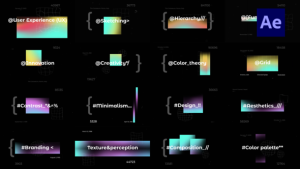 Videohive UX Titles Titles template preview