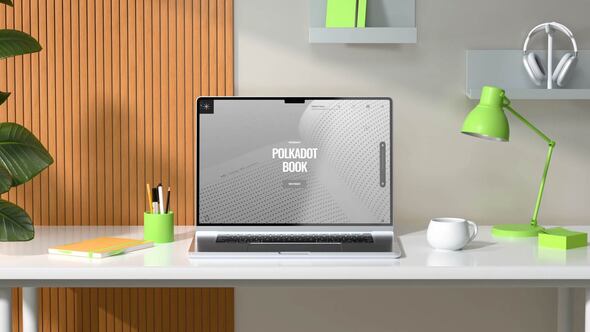 Videohive Sweet Room - Animated 3D Laptop Mockups Website Presentation Product Promo template preview