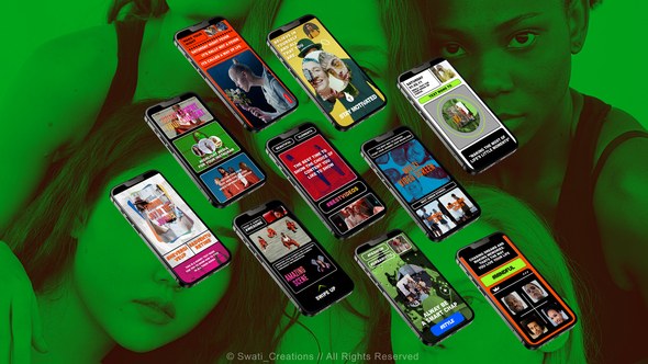 Videohive Instagram Reels Gradient Product Promo template preview
