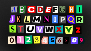 Videohive Cut Out Letters Collage Elements template preview