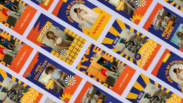 Videohive Sense Fashion Stories Product Promo template preview