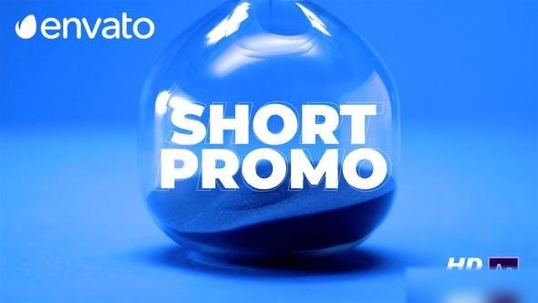 Videohive The Short Promo Openers template preview