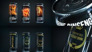 Videohive Energy Drink Product Promo template preview