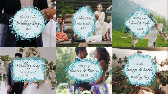 Videohive Love Story Titles Titles template preview