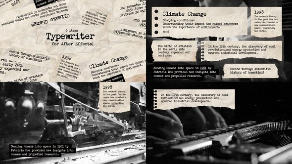 Videohive Typewriter Video Template Elements template preview