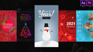 Videohive Christmas Instagram Stories 29714977 Elements template preview