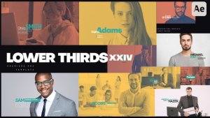Videohive Lower Thirds XXIV Titles template preview