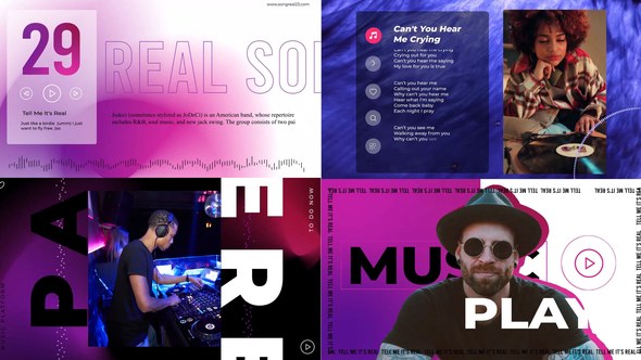 Videohive Virtual music visualizer Product Promo template preview