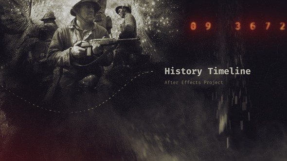 Videohive History Timeline III Openers template preview
