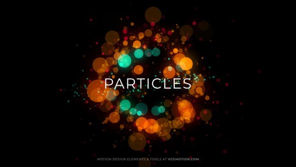 Videohive Titles - Particles Titles template preview
