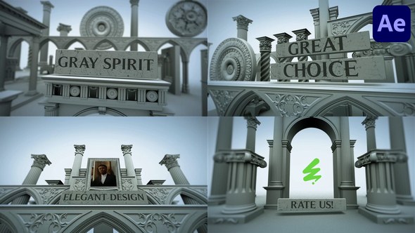 Videohive Gray Spirit for After Effects Openers template preview