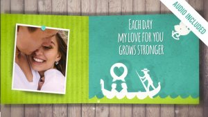 Videohive Valentine Carousel Video Displays template preview