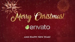 Videohive Christmas Glitter Logo | After Effects Openers template preview