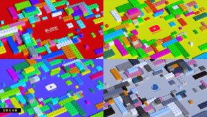 Videohive Block Opening/Kids Youtube TV Intro/ Children Show/ Cartoon/ School Education/ Toys Bricks/ Legoland Logo Stings template preview