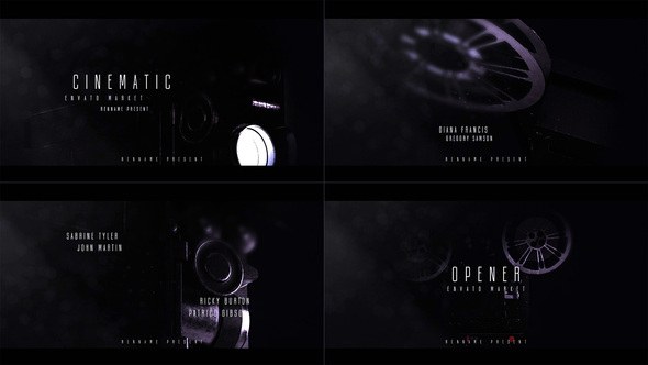 Videohive Cinematic Film Opener Openers template preview