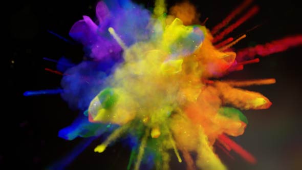 Videohive Exploding Colors Logo Reveal 18587979 Logo Stings template preview