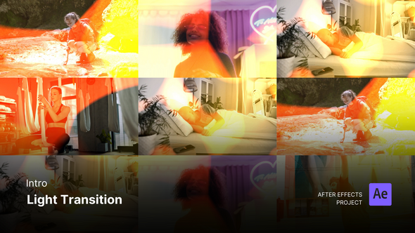 Videohive Intro/Opening - Light Transition After Effects Project Files Openers template preview