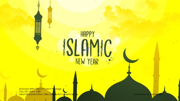 Videohive Islamic New Year Opener Ramadan template preview