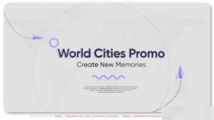 Videohive World Cities Intro Openers template preview